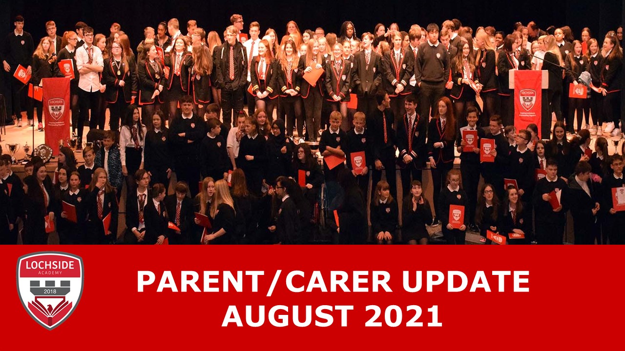 Parent/Carer Update 12/08/2021